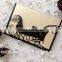 2017 Popular Christmas cards with recyclable material laser cut cards for sale