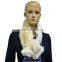 Fall/Winter New Rechargeable battery heated Fake Fur Scarf