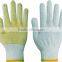 Sales colorful pvc dotted cotton glove