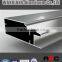 6063 T5 Aluminium profile with PVC wrapping wood grain for silding door -GL159