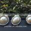 New effect acrylic rhinestone plastic button sewing shank bulk retail many colors button flower center
