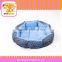 Dogs Application Round Solid Pet Bed