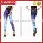 V-860 Hot Sale Printing High Elastic Lady Digital Printed Sublimated Women Legging Print Yoga Pant