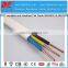 pvc 450/750V twin core with earth cable Flat cable by BS 6242y
