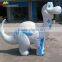 Cute hand painted fiberglass cartoon dinosaur