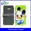 Factory direct sale Blank Sublimation Mobile phone holster Litchi grain Sublimation phone cover for Samsung Galaxy S6