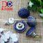 Fashion design custom round zinc alloy metal jeans button for jean garment