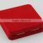 Red velvet medal box coin box wholesaler with factory price( SJ -6002-8 )