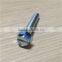Grade 4.8 Slotted Galvanized Roof Screw With Hex Nut