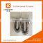 125mm heavy duty swivel caster industrial casters rubber trolley wheels made in China