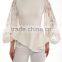 elegant blouses with puplums and loose sleeves