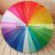 Big 24K Rainbow Umbrellas