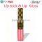 lip gloss and lipstick 2 in 1 of waterproof and kissproof matte with factory price