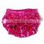 summer shiny fashion newest design baby girl beach sequin shorts and pants