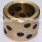 Customized oilless solid lubricant brass bush