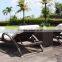 Luxury design sunbed for beach