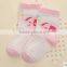 2014 High quality fashion three color ankle white cotton student socks