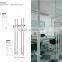 High Security Glass Door Stainless Steel Gate Mortise Lock Handle Locks