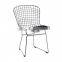 Replica Harry Bertoia Wire Chair, metal wire dining chair