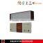 glossy rigid cardboard paper wine boxes for one glass pack