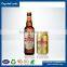 Superior blank white printed custom beer bottle label