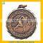 Top quality sports match antique copper medals