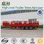 2015Top Ranking Tri axle 60Tons Cargo Trucks Trailer / Side Wall Semi Trailer sale