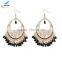 Bohemia hollow beads pendant earrings wholesale 2015 fashion jewelry