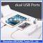 Original BASEUS 2.4A Moblie phone Charger Universal Quick Charging Adapter dual USB Output Travel Charger with US /EU plug