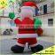 Christmas decoration inflatable Santa Claus, cartoon character santa claus for sale