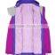 Woman Wear Winter Outdoor 4 In 1 Waterproof Jacket