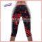 High Quality Gym Compression Tights capris Sublimation