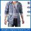 Custom Mens Long Sleeve Tops plaid Shirt Casual shirt