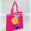 2015  Made in china eco-friendly pp non woven laminated fabrica shopping bag with customer logo printing