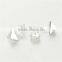 Triangle Stud Earrings Sterling Silver Earring for Women FE272