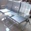 Tianzuo 3-seater vinyl hospital waiting seat