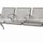 Durable 304 stainless steel waiting area bench