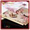 [UPO] New Design 2 in 1 Clear Electroplated TPU Shockproof Diamond Ring Holder Phone Case for iPhone 6s