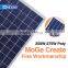 Moge the poly 250w 255w 260w 265w 270w 275wcheap solar panel for home electricity for India market