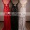 Modest See Through Front Backless Cap Sleeve Tailing Beaded Patterns of Lace Evening Dress for Seniors