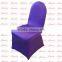 Polyester nylon lycra spandex chair cover wedding banquet chair cover with butterfly