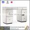Luxury bedroom furniture bedside table mirrored night stand