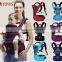 100% Organic Cotton Baby Carrier Hip Seat Backpack 2016 China Famous Brand Aiebao #A6610