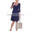 Deep V-Neck Sexy Maternity Dresses Easy Nursing