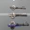 Fashion New Lucky Clover Key&Lock Keychain Couple Valentine's Day Gift