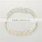 Hot Selling 925 Silver Chain Cz Pave Bulk Wholesale Heart Bracelet Jewelry