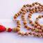 unique sandal-wood japa mala bead/tibetan mala beads/108 mala beads