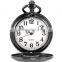 Vintage Men White Dial Analog Pendant Quartz Pocket Watch