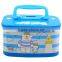 Tin rectangular Kids money box with handle