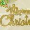 Yiwu Aimee Hotsale christmas ornaments 2016, christmas word decor(AM-CO05)